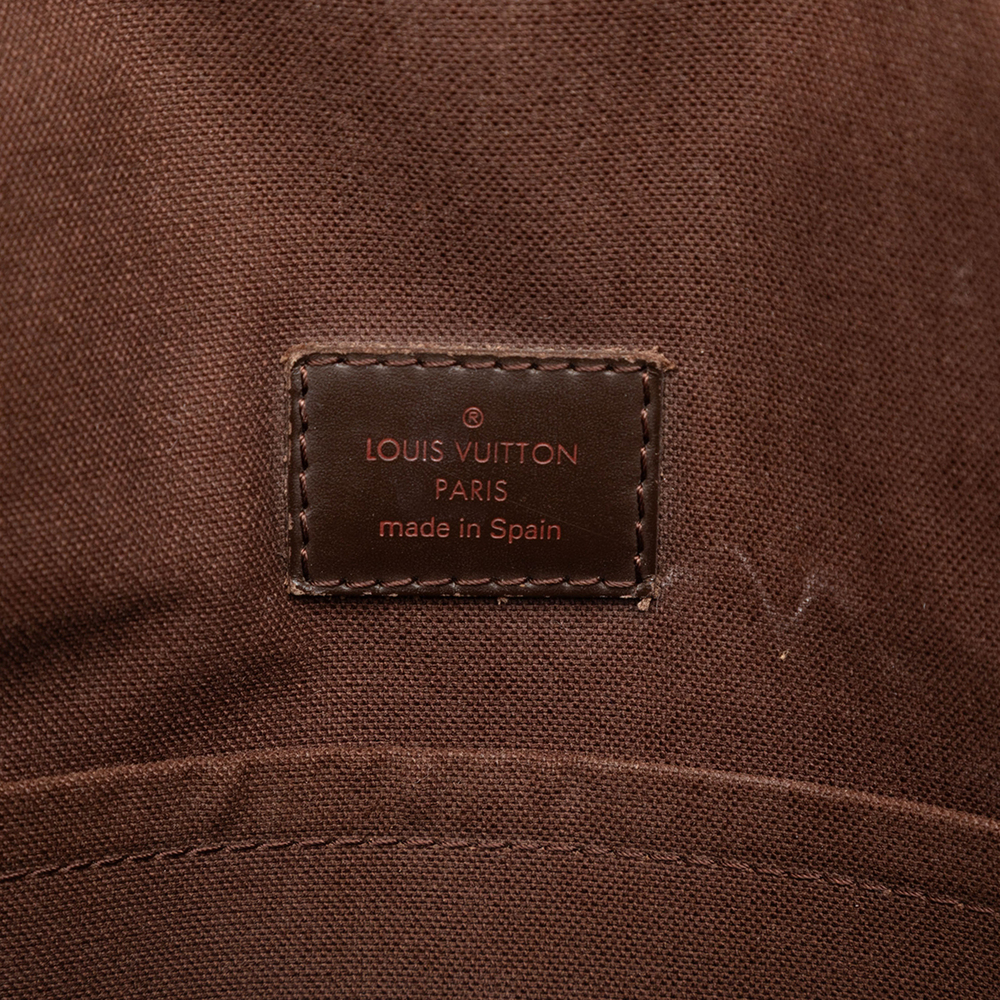 Pre-Loved Louis Vuitton Damier Ebene Brooklyn MM - Picture 5 of 8